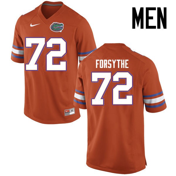 Florida Gators Men #72 Stone Forsythe College Football Jerseys Orange